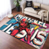 Deadpool Carpet - Comic Style Carpet for Man Cave - Thick 1.2 cm Area Rug deadpool area rugs vintage style carpet for living room non slip carpets ver 7