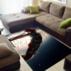 Deadpool Carpets - Vintage Style Carpet for Gaming Room - Plush Area Rugs deadpool carpets battle scene carpet for man cave durable area rug ver 51