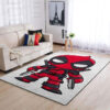Deadpool Carpet - Comic Style Carpet for Man Cave - Non-Slip Rug deadpool rug dark theme carpet for living room thick 1 2 cm area rug ver 76