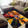 Deadpool Carpets - Vintage Style Carpet for Living Room - Non-Slip Area Rugs deadpool rugs battle scene carpet for man cave durable area rugs ver 26
