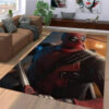Deadpool Area Rug - Dark Theme Carpet for Gaming Room - Durable Area Rug deadpool rugs vintage style carpet for gaming room non slip area rug ver 79