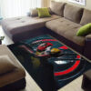 Deadpool Rug - Minimal Carpet for Man Cave - Thick 1.2 cm Area Rugs deadpool rugs vintage style carpet for living room non slip area rug ver 58