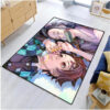 Demon Slayer Area Rug Anime Bedroom Carpet - Fits Various Room Layouts - Non-slip Backing Area Rugs demon slayer area rug anime bedroom carpet fits various room layouts non slip backing area rugs ver 131
