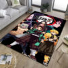 Demon Slayer Area Rug Anime Bedroom Carpet - Small - Non-slip Backing Area Rugs demon slayer area rug anime bedroom carpet small non slip backing area rugs ver 112