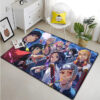 Demon Slayer Area Rug Anime Bedroom Carpets - Multiple Sizes - Soft Flannel Carpets demon slayer area rug anime bedroom carpets multiple sizes soft flannel carpets ver 31