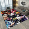 Demon Slayer Area Rug Anime Room Area Rugs - Fits Various Room Layouts - Soft Flannel Area Rugs demon slayer area rug anime room area rugs fits various room layouts soft flannel area rugs ver 262