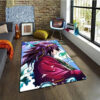 Demon Slayer Area Rug Anime Room Rug - Multiple Sizes - Soft Flannel Rugs demon slayer area rug anime room rug multiple sizes soft flannel rugs ver 78