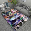 Demon Slayer Area Rugs Anime Bedroom Area Rug - Fits Various Room Layouts - Non-slip Backing Area Rugs demon slayer area rugs anime bedroom area rug fits various room layouts non slip backing area rugs ver 158