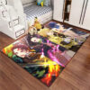 Demon Slayer Area Rugs Anime Bedroom Area Rug - Small - Soft Flannel Carpets demon slayer area rugs anime bedroom area rug small soft flannel carpets ver 246