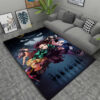Demon Slayer Area Rugs Anime Gaming Room Carpets - Fits Various Room Layouts - Soft Flannel Carpets demon slayer area rugs anime gaming room carpets fits various room layouts soft flannel carpets ver 37