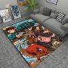 Demon Slayer Carpet Anime Room Carpets - Fits Various Room Layouts - Durable Carpet demon slayer carpet anime room carpets fits various room layouts durable carpet ver 189