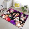 Demon Slayer Carpets Anime Bedroom Area Rugs - Small - Non-slip Backing Area Rug demon slayer carpets anime bedroom area rugs small non slip backing area rug ver 184