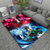 Demon Slayer Rug Anime Bedroom Carpet - Multiple Sizes - Soft Flannel Carpet demon slayer rug anime bedroom carpet multiple sizes soft flannel carpet ver 96