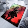 Demon Slayer Rug Anime Room Area Rug - Small - Soft Flannel Rug demon slayer rug anime room area rug small soft flannel rug ver 56