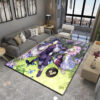 Demon Slayer Rug Anime Room Rug - Small - Non-slip Backing Area Rug demon slayer rug anime room rug small non slip backing area rug ver 51