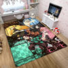 Demon Slayer Rugs Anime Room Carpet - Fits Various Room Layouts - Soft Flannel Carpets demon slayer rugs anime room carpet fits various room layouts soft flannel carpets ver 20