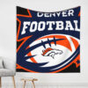 Denver Broncos Blanket - Fleece Blanket for Bed - Soft (Queen Size) denver broncos blanket fleece blanket for bed soft queen size ver 43