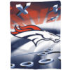 Denver Broncos Blanket - Fleece Blanket for Sofa - Lightweight (Throw Size) denver broncos blanket fleece blanket for sofa lightweight throw size ver 51
