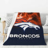 Denver Broncos Blanket - Fleece Blanket for Sofa - Warm denver broncos blanket fleece blanket for sofa warm ver 65
