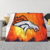 Denver Broncos Blanket - Sherpa Blanket for Gift - Lightweight denver broncos blanket sherpa blanket for gift lightweight ver 97