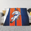 Denver Broncos Blanket - Sherpa Blanket for Gift - Warm (Queen Size) denver broncos blanket sherpa blanket for gift warm queen size ver 84