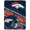 Denver Broncos Blanket - Sherpa Blanket for Sofa - Lightweight denver broncos blanket sherpa blanket for sofa lightweight ver 83
