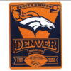 Denver Broncos Blanket - Sherpa Blanket for Sofa - Soft (Queen Size) denver broncos blanket sherpa blanket for sofa soft queen size ver 2