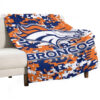 Denver Broncos Blankets - Fleece Blanket for Gift - Lightweight denver broncos blankets fleece blanket for gift lightweight ver 76