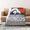 Denver Broncos Blankets - Fleece Blanket for Sofa - Cozy (Multiple Sizes) denver broncos blankets fleece blanket for sofa cozy multiple sizes ver 73