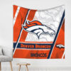 Denver Broncos Blankets - Sherpa Blanket for Couch - Cozy (Multiple Sizes) denver broncos blankets sherpa blanket for couch cozy multiple sizes ver 52