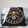 Denver Nuggets Blanket - Fleece Blanket for Couch - Warm denver nuggets blanket fleece blanket for couch warm ver 2