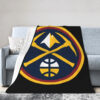 Denver Nuggets Blanket - Fleece Blanket for Gift - Lightweight denver nuggets blanket fleece blanket for gift lightweight ver 26