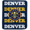 Denver Nuggets Blanket - Fleece Blanket for Sofa - Soft denver nuggets blanket fleece blanket for sofa soft ver 6