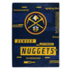 Denver Nuggets Blankets - Fleece Blanket for Sofa - Cozy (Queen Size) denver nuggets blankets fleece blanket for sofa cozy queen size ver 5
