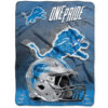 Detroit Lions Blanket - Fleece Blanket for Bed - Cozy (Multiple Sizes) detroit lions blanket fleece blanket for bed cozy multiple sizes ver 37