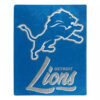 Detroit Lions Blanket - Fleece Blanket for Bed - Soft (Throw Size) detroit lions blanket fleece blanket for bed soft throw size ver 17