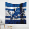 Detroit Lions Blanket - Fleece Blanket for Gift - Warm (Queen Size) detroit lions blanket fleece blanket for gift warm queen size ver 57