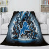 Detroit Lions Blanket - Sherpa Blanket for Bed - Warm detroit lions blanket sherpa blanket for bed warm ver 32