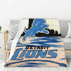 Detroit Lions Blanket - Sherpa Blanket for Gift - Cozy (Multiple Sizes) detroit lions blanket sherpa blanket for gift cozy multiple sizes ver 11