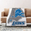 Detroit Lions Blanket - Sherpa Blanket for Gift - Lightweight (Multiple Sizes) detroit lions blanket sherpa blanket for gift lightweight multiple sizes ver 9