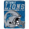 Detroit Lions Blanket - Sherpa Blanket for Sofa - Cozy (Queen Size) detroit lions blanket sherpa blanket for sofa cozy queen size ver 55