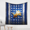 Detroit Lions Blankets - Fleece Blanket for Gift - Cozy (Throw Size) detroit lions blankets fleece blanket for gift cozy throw size ver 13