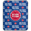 Detroit Pistons Blankets - Fleece Blanket for Couch - Soft (Queen Size) detroit pistons blankets fleece blanket for couch soft queen size ver 1