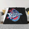 Detroit Pistons Blankets - Sherpa Blanket for Bed - Lightweight detroit pistons blankets sherpa blanket for bed lightweight ver 12