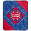 Detroit Pistons Blankets - Sherpa Blanket for Couch - Cozy detroit pistons blankets sherpa blanket for couch cozy ver 8