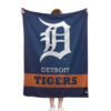 Detroit Tigers Blankets - Sherpa Blanket for Sofa - Cozy (Multiple Sizes) detroit tigers blankets sherpa blanket for sofa cozy multiple sizes ver 3