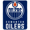 Edmonton Oilers Blanket - Fleece Blanket for Bed - Cozy (Multiple Sizes) edmonton oilers blanket fleece blanket for bed cozy multiple sizes ver 7