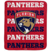 Florida Panthers Blanket - Sherpa Blanket for Sofa - Soft (Multiple Sizes) florida panthers blanket sherpa blanket for sofa soft multiple sizes ver 10