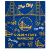 Golden State Warriors Blanket - Fleece Blanket for Sofa - Lightweight golden state warriors blanket fleece blanket for sofa lightweight ver 21