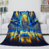 Golden State Warriors Blankets - Fleece Blanket for Bed - Soft (Multiple Sizes) golden state warriors blankets fleece blanket for bed soft multiple sizes ver 11